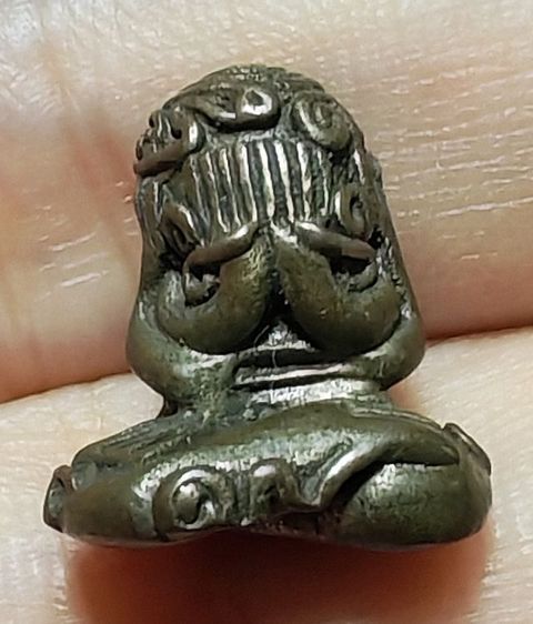  💐ปิดตา พิมพ์เล็ก หลวงพ่อทับ วัดทอง เนื้อเมฆสิทธิ์ 💐