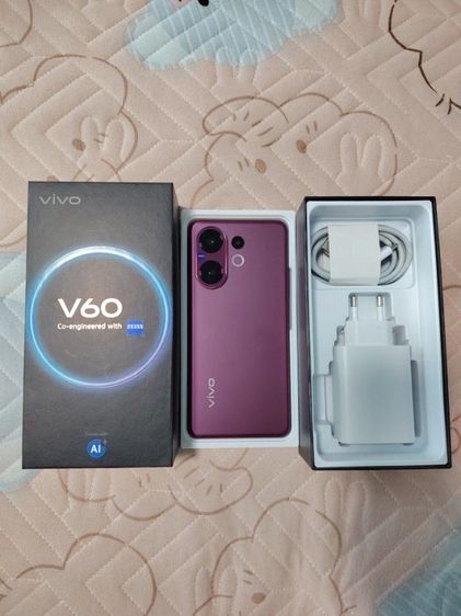 Vivo V60 5G ( 512 )ออกศูนย์ Banana กันยายน 68