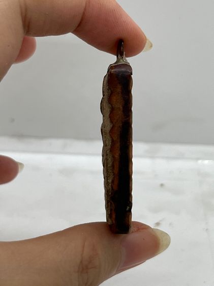 พระสมเด็จวัดระฆังพิมพ์ใหญ่เกศทะลุซุ้ม หลัง ตราฉัตร ร.4 รูปที่ 5