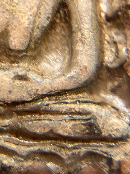 พระซุ้มกอ พิมพ์ใหญ่ มีกนก ไม่หักไม่ซ่อม เนื้อมะขามเปียกสวย รูปที่ 10