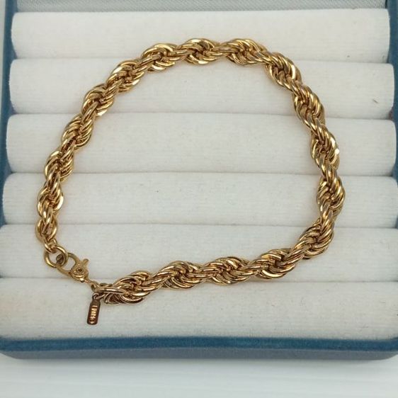 อื่นๆ สร้อยข้อมือ 🔖ข้อมือวินเทจ MONET สีทองเค ของจริงสวยมาก งานจากต่างประเทศ