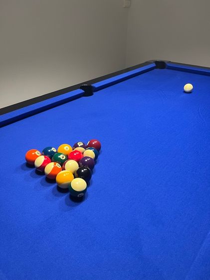🎱โต๊ะพูล โต๊ะพู ขนาด 4x7ฟุต งานสั่งผลิต งานเนียบ งานกริบ เดิมๆ รูปที่ 2