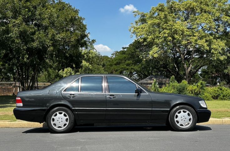 Mercedes-Benz S-Class 1997 S280 Sedan เบนซิน ไม่ติดแก๊ส เกียร์อัตโนมัติ ดำ รูปที่ 4