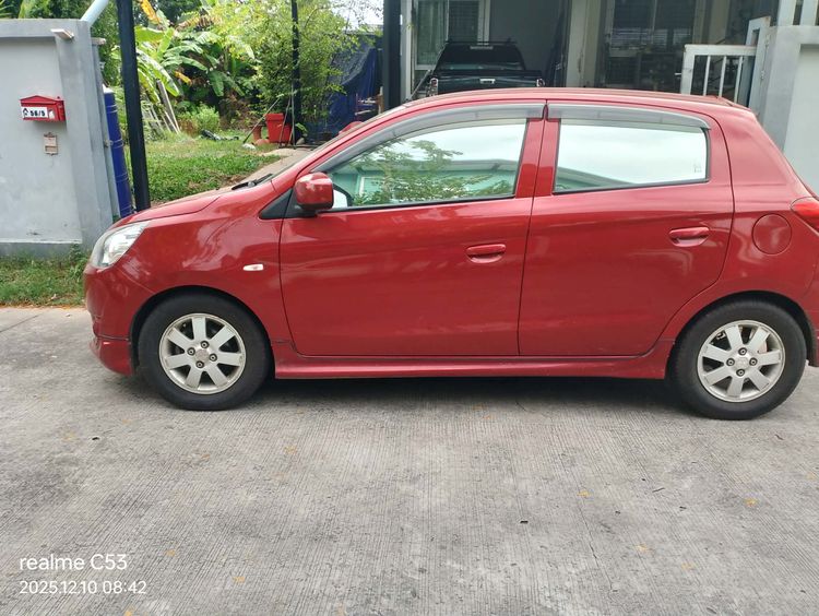รถ Mitsubishi Mirage 1.2 GLS สี แดง