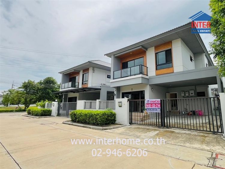 บ้านเดี่ยว 2 ชั้น 42.4 ตร.ว. หมู่บ้านเสนาพาร์ควิลล์ รามอินทรา-วงแหวน ถนนรามอินทรา ถนนกาญจนาภิเษก เขตคันนายาว กรุงเทพมหานคร รูปที่ 2