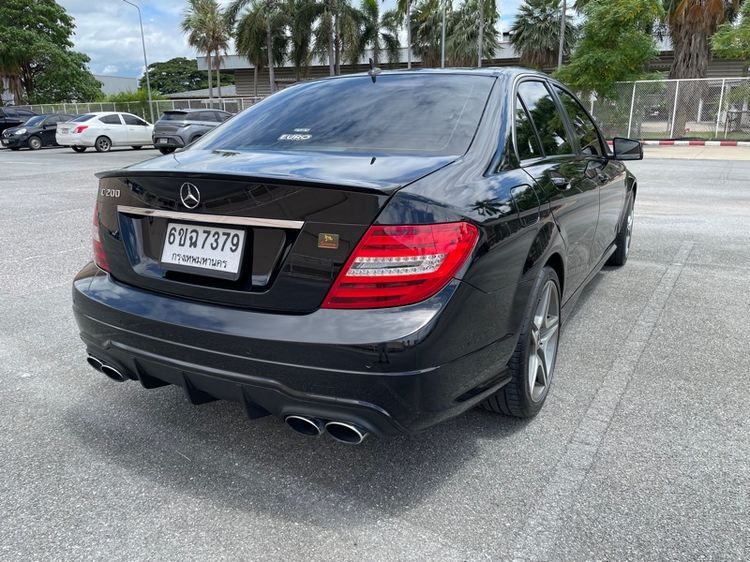 Mercedes-Benz C-Class 2014 C200 CGI Sedan เบนซิน ไม่ติดแก๊ส เกียร์อัตโนมัติ ดำ รูปที่ 4