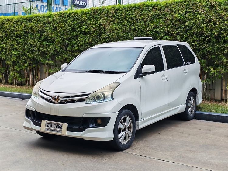 Toyota Avanza 2012 1.5 G Sedan เบนซิน ไม่ติดแก๊ส เกียร์อัตโนมัติ ขาว รูปที่ 2