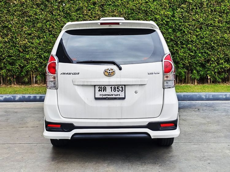 Toyota Avanza 2012 1.5 G Sedan เบนซิน ไม่ติดแก๊ส เกียร์อัตโนมัติ ขาว รูปที่ 4
