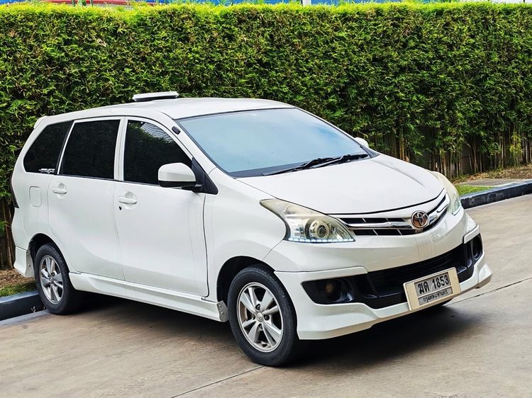 Toyota Avanza 2012 1.5 G Sedan เบนซิน ไม่ติดแก๊ส เกียร์อัตโนมัติ ขาว รูปที่ 3