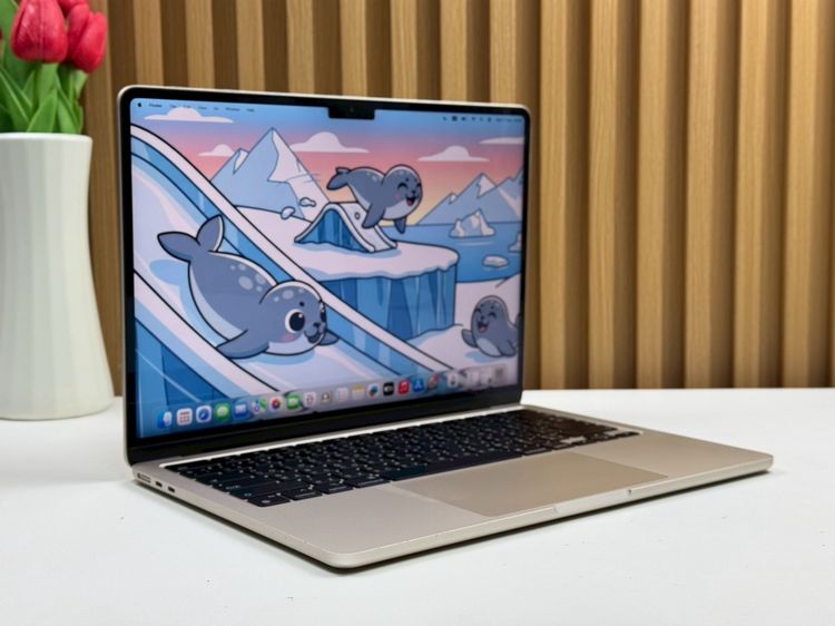 MacBook Air 13.6-inch M3 2024 Ram8GB SSD256GB Starlight  รูปที่ 3