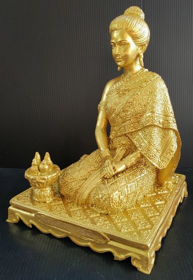 พระสุพรรณกัลยา วัดราชสิทธาราม (วัดพลับ) กทม รูปที่ 3