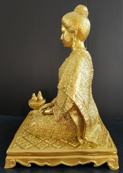 พระสุพรรณกัลยา วัดราชสิทธาราม (วัดพลับ) กทม รูปที่ 6