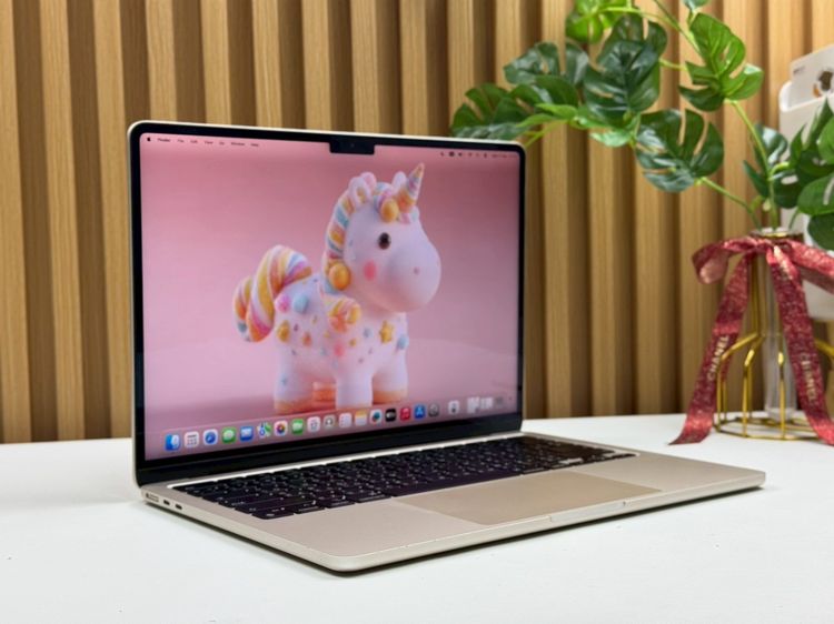 MacBook Air 13.6-inch M3 2024 Ram8GB SSD256GB Starlight  รูปที่ 3