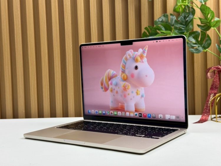 MacBook Air 13.6-inch M3 2024 Ram8GB SSD256GB Starlight  รูปที่ 2