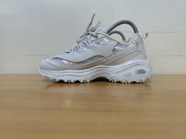 ขาว ผ้าใบ รองเท้าผ้าใบ UK 4.5 | EU 37 1/3 | US 6 Skechers DLives 37.0 23.0 แท้ มือสอง
