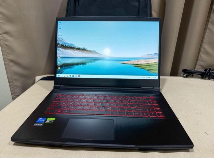 โน๊ตบุ๊ค Notebook MSI Thin GF63 11UCX-1627TH (BLACK) ทำงานกราฟฟิก ตัดต่อ เล่นเกม อื่นๆ สบายมาก รูปที่ 10