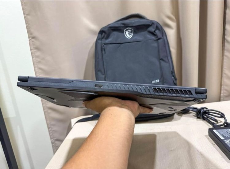 โน๊ตบุ๊ค Notebook MSI Thin GF63 11UCX-1627TH (BLACK) ทำงานกราฟฟิก ตัดต่อ เล่นเกม อื่นๆ สบายมาก รูปที่ 5