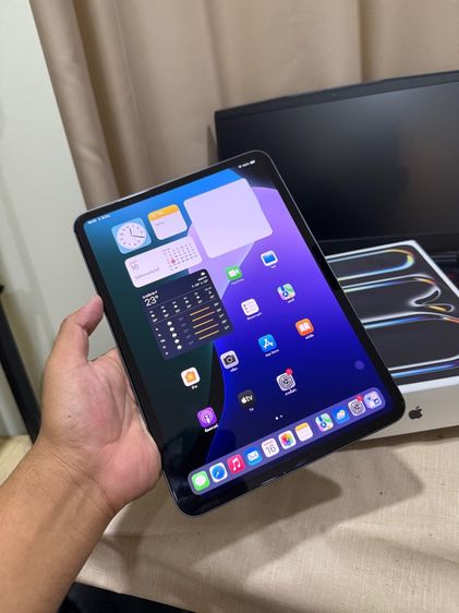 iPad Pro 2025 11 Inch M4 256GB Wi-Fi Space Grey สวยใส ไร้รอย รับเทิร์นทุกรุ่น สอบถามได้คัฟ รูปที่ 5