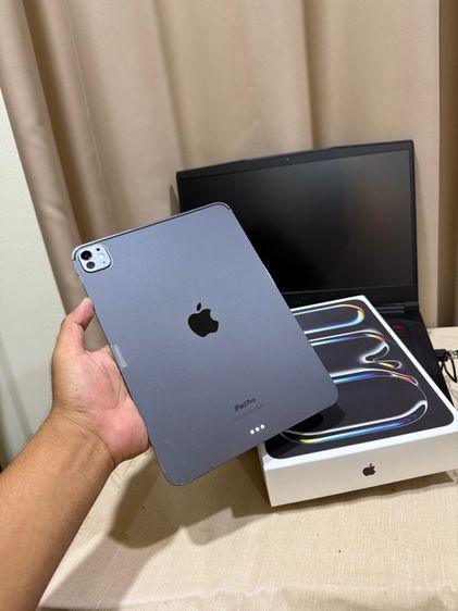 iPad Pro 2025 11 Inch M4 256GB Wi-Fi Space Grey สวยใส ไร้รอย รับเทิร์นทุกรุ่น สอบถามได้คัฟ รูปที่ 3