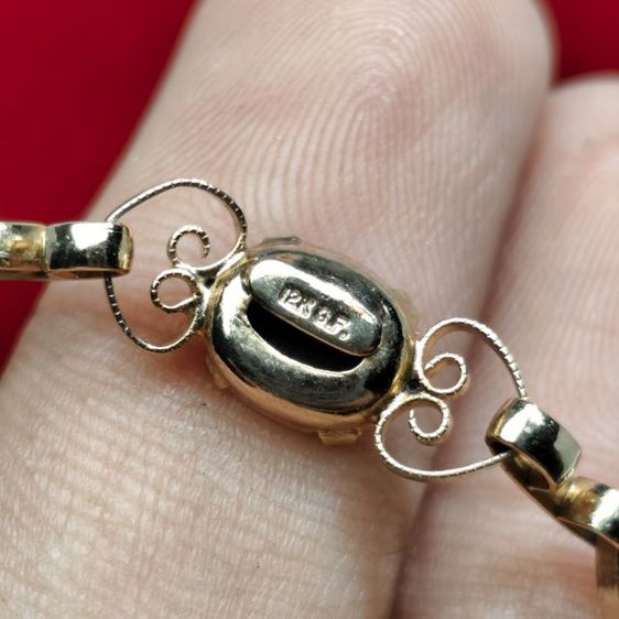 🔖สร้อยข้อมือ กปห ตอกโค๊ด12k GF ของจริงสวยมาก งานจากญี่ปุ่น รูปที่ 4