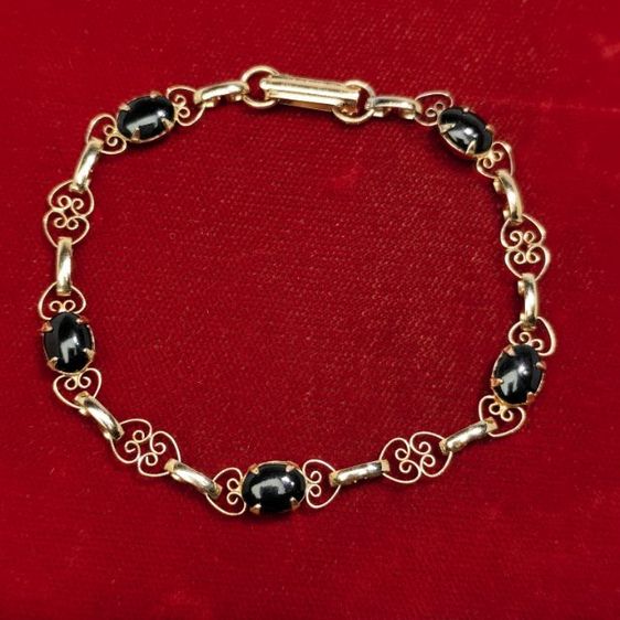 จิวเวอรี่ 🔖สร้อยข้อมือ กปห ตอกโค๊ด12k GF ของจริงสวยมาก งานจากญี่ปุ่น