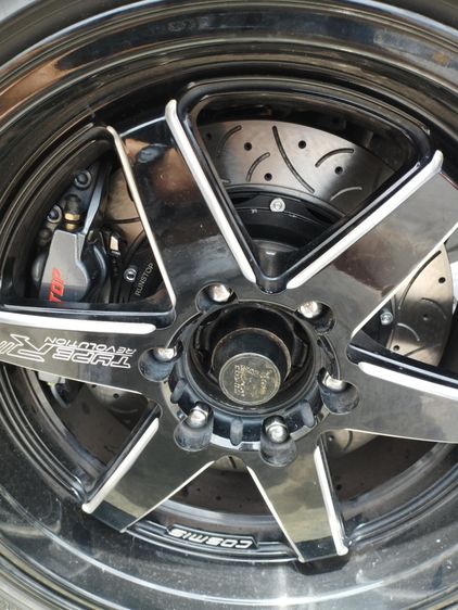 ชุดเบรค Runstop คาลิปเปอร์ R3 (4พอท) จาน 2 ชิ้น 355 mm. รูปที่ 2