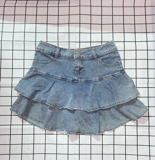 M กระโปรงยีนส์แท้