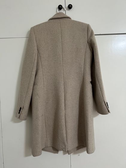 เสื้อโค๊ท mng สีเบจ เรียบหรู รูปที่ 3