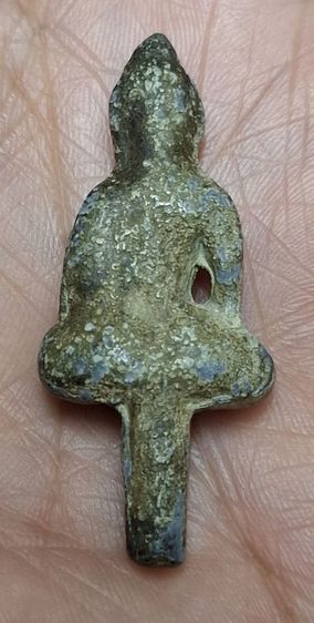 พระยอดธงพระเจ้าตากสินวัดบางกะจะเนื้อชินปางมารวิชัยพิมพ์ใหญ่ รูปที่ 7