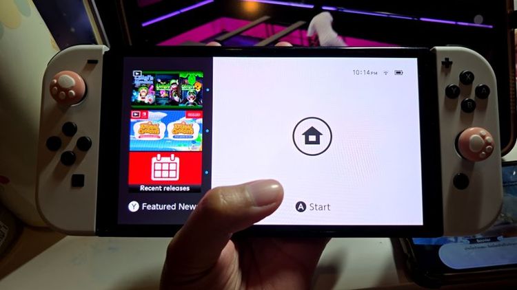Nintendo switch oled สีขาว สภาพใหม่มาก รูปที่ 7