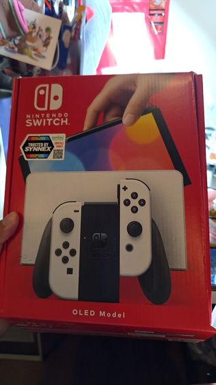 Nintendo switch oled สีขาว สภาพใหม่มาก รูปที่ 3