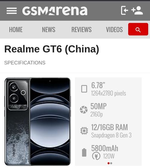 ขาย Realme GT6 China Model สีม่วง รูปที่ 11