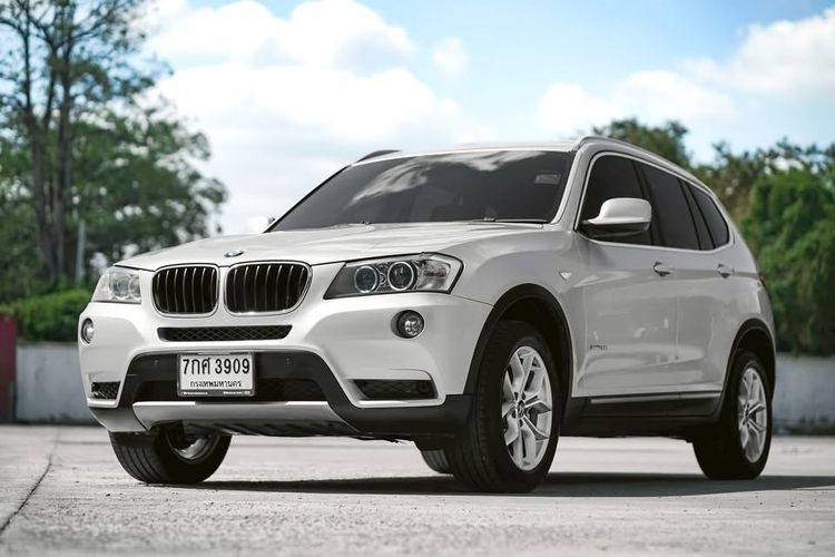 รถ BMW X3 2.0 xDrive20d Highline 4WD สี เทา