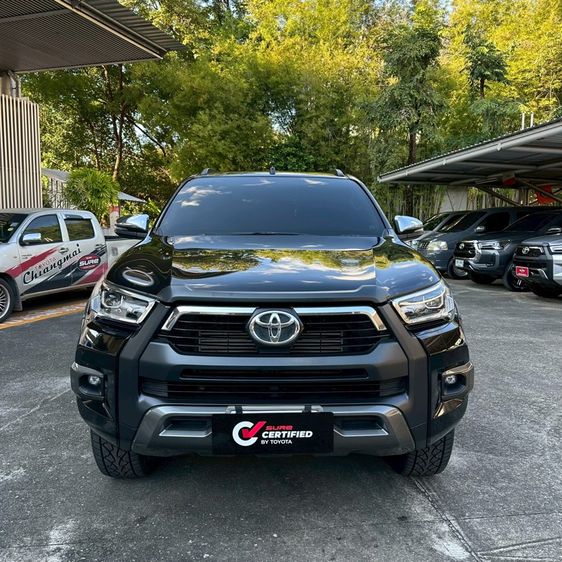 Toyota Hilux Revo 2023 2.4 Prerunner Mid Pickup ดีเซล ไม่ติดแก๊ส เกียร์อัตโนมัติ ดำ รูปที่ 2