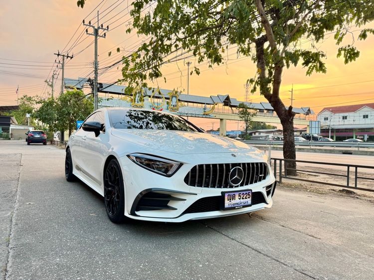 Mercedes-Benz CLS-Class 2020 CLS300 Sedan ดีเซล ไม่ติดแก๊ส เกียร์อัตโนมัติ ขาว รูปที่ 2