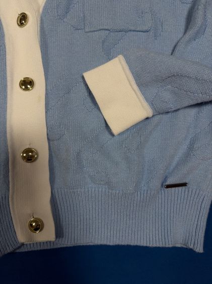 เสื้อคลุมไหมพรม CC Double O รูปที่ 5