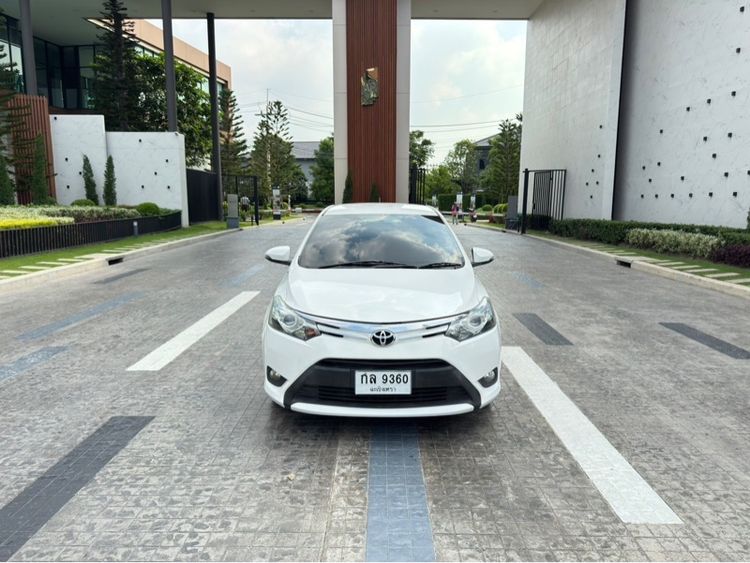 Toyota Vios 2013 1.5 G Sedan เบนซิน ไม่ติดแก๊ส เกียร์อัตโนมัติ ขาว รูปที่ 2
