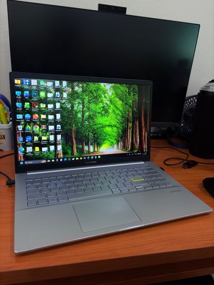 VivoBook HDMI วินโดว์ 8 กิกะไบต์ ไม่ใช่ NOTEBOOK (โน้ตบุ๊ค) ASUS D533UA-BQ003TS (GAIA GREEN)