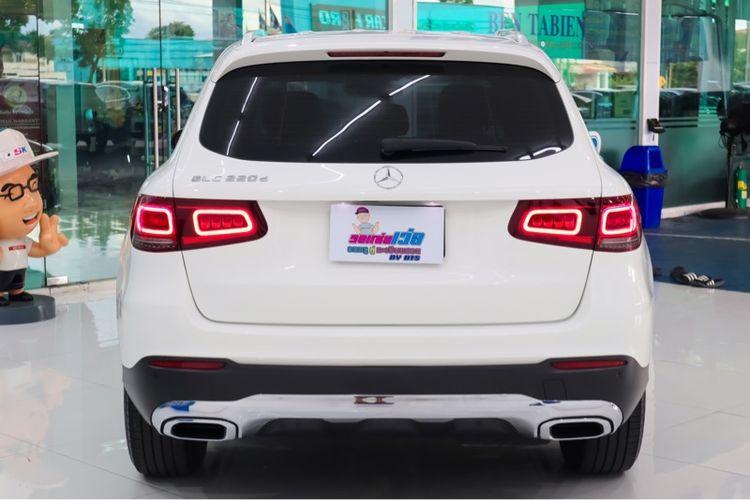 Mercedes-Benz GLC-Class 2020 GLC220 Utility-car ดีเซล ไม่ติดแก๊ส เกียร์อัตโนมัติ ขาว รูปที่ 4