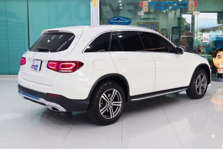 Mercedes-Benz GLC-Class 2020 GLC220 Utility-car ดีเซล ไม่ติดแก๊ส เกียร์อัตโนมัติ ขาว รูปที่ 3