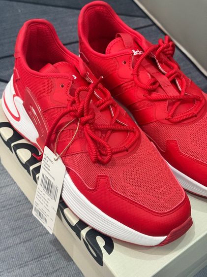 Adidas Neo Roamer Running Shoes White Solar Red FY6697