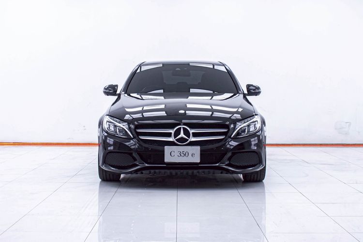 Mercedes-Benz C-Class 2016 C350 Sedan ปลั๊กอินไฮบริด (PHEV) ไม่ติดแก๊ส เกียร์อัตโนมัติ ดำ รูปที่ 4