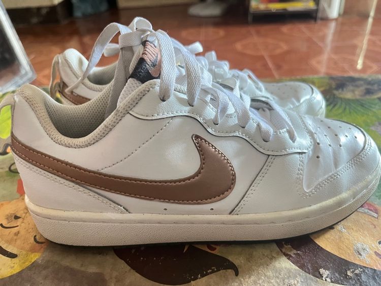 รองเท้าผ้าใบ หลากสี ผ้าใบ UK 4.5 | EU 37 1/3 | US 6 รองเท้า Nike Borough Low2 GS