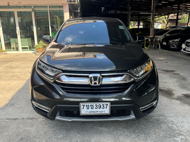 Honda CR-V 2018 1.6 DT EL 4WD Utility-car ดีเซล ไม่ติดแก๊ส เกียร์อัตโนมัติ เขียว รูปที่ 2
