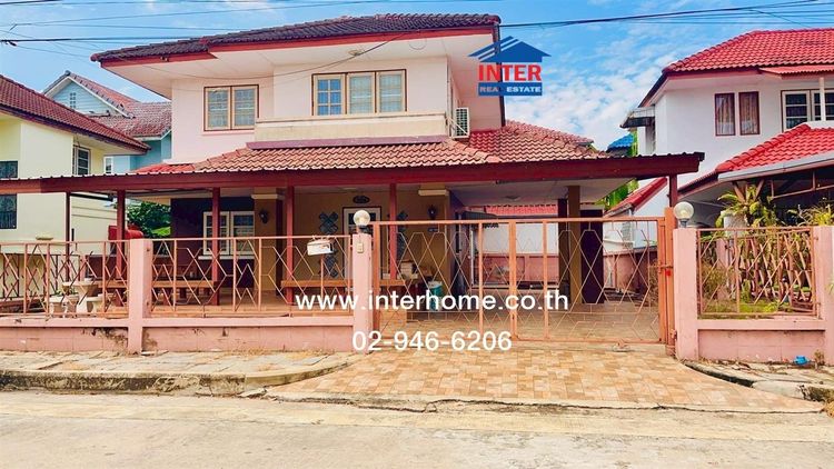 บ้านเดี่ยว 2 ชั้น 60 ตร.ว. หมู่บ้านไพศาลปาร์ค วิลล์ ซอยวัดสุขใจ13 ถนนนิมิตรใหม่ ถนนซอยวัดสุขใจ13 เขตคลองสามวา กรุงเทพมหานคร