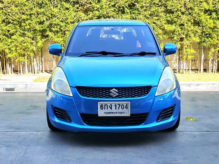 รถ Suzuki Swift 1.2 GL สี ฟ้า