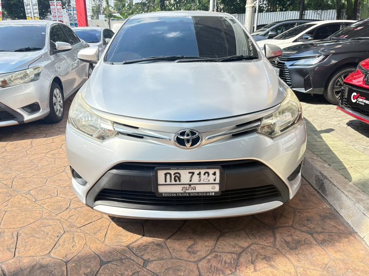 Toyota Vios 2015 1.5 J Sedan เบนซิน ไม่ติดแก๊ส เกียร์อัตโนมัติ บรอนซ์เงิน รูปที่ 2