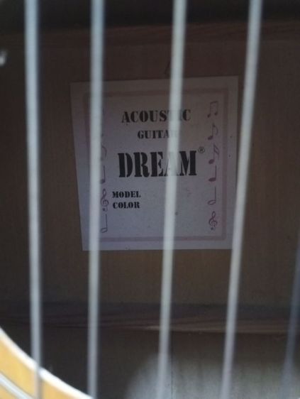 กีต้าร์มือสอง DREAM. 39นิ้ว รูปที่ 3