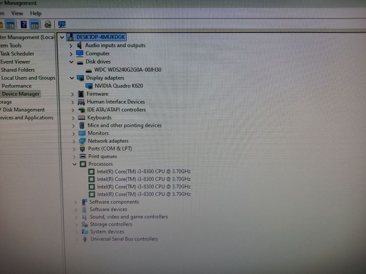 คอมพิวเตอร์ชุด Intel CORE i3 Gen8 8300 LWC H3M-J211 VGA Quadro K620 2GB RAM DDR4 8GB SSD 240GB รูปที่ 12