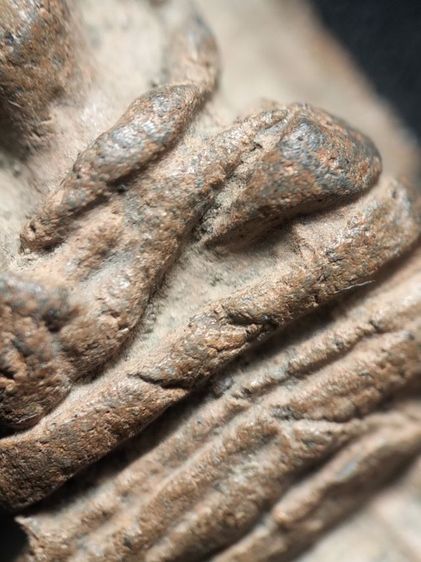 พระรอดลำพูนพิมพ์ใหญ่เนื้อในเขียวครับ รูปที่ 13